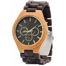 Load image into Gallery viewer, Fashion simple watch All wood walnut quartz watch
