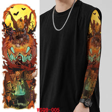 Load image into Gallery viewer, Halloween tattoo stickers
