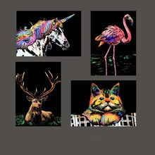 Load image into Gallery viewer, Children's scratch paper card
