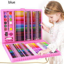 Load image into Gallery viewer, Double Panel Easel Version Watercolor Pen Set Brush Crayon Oil Pastel
