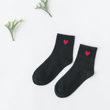 Load image into Gallery viewer, Korean wild tube socks female 200 needle cotton love
