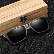 Load image into Gallery viewer, Polarized bamboo sunglasses
