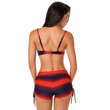 Load image into Gallery viewer, Plus size swimsuit split swimsuit
