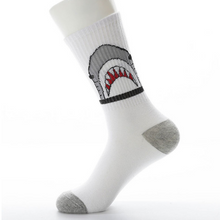 Load image into Gallery viewer, White autumn and winter tube tide socks European and American fashion personality female socks
