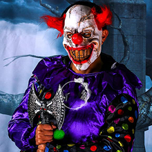 Load image into Gallery viewer, Compatible with Apple, Horror Skeleton Demon Grimace Zombie Mask
