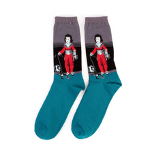 Load image into Gallery viewer, art pattern socks
