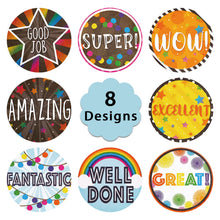 Load image into Gallery viewer, 500roll Childrens Toys Reward Incentive Sticker Label Office Stationery Decoration Label Sealing Sticker
