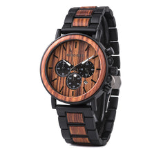 Load image into Gallery viewer, Fashion BOBO BIRD Wooden Watch Quartz Watch
