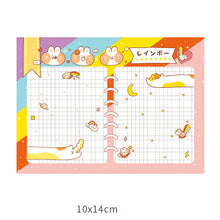 Load image into Gallery viewer, Memo Paper Small Notebook Sticky Notes Creative Cute Cartoon Stationery
