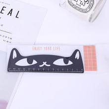 Load image into Gallery viewer, Kawaii 15cm Candy Color Animal Pet Cat Wooden Ruler
