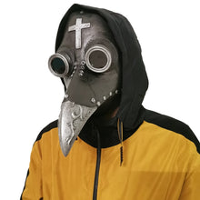 Load image into Gallery viewer, Halloween Cosplay Props Medieval Steampunk Plague Doctor Bird Mask

