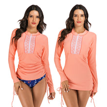 Load image into Gallery viewer, Onyx Long Sleeve One Piece Swimsuit
