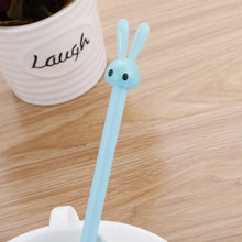 Load image into Gallery viewer, Cartoon stationery Bunny Jun gel pen cute long ears bunny pen creative student pen
