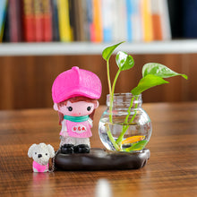 Load image into Gallery viewer, Vase Living Room Flower Arrangement Ornaments Transparent Glassware
