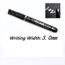 Load image into Gallery viewer, Mirror Pen Reflective Paint Metal Pen Chrome Plated
