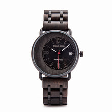 Load image into Gallery viewer, Wooden quartz watch
