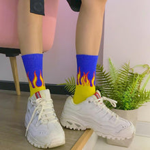 Load image into Gallery viewer, FLAMING BABE SOCKS
