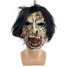 Load image into Gallery viewer, Halloween Party Masquerade Scary Latex Hood Mask
