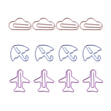 Load image into Gallery viewer, Office colorful creative cute paper clips
