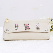 Load image into Gallery viewer, Sepovica Cute Large-capacity Pencil Case for Students Salt Series Girl Japanese Simple Pencil Stationery Box Cartoon Stationery
