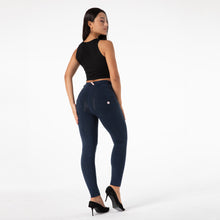Load image into Gallery viewer, Dark Blue Waterproof Vintage Stretch Cotton Women Sweatpants
