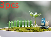 Load image into Gallery viewer, Small Wooden Fence Moss Micro Landscape Cake Baking Decoration
