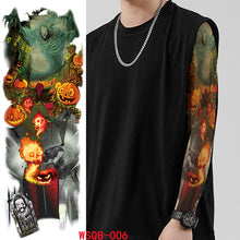 Load image into Gallery viewer, Halloween tattoo stickers
