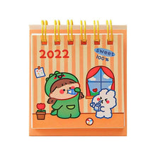Load image into Gallery viewer, Mini Desktop Desk Calendar Creative Cartoon To Remember Things
