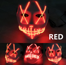 Load image into Gallery viewer, Halloween Led Glowing Full Face Mask
