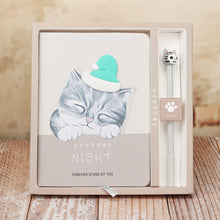 Load image into Gallery viewer, Cartoon Notebook Suit Couple Notebook Gift Box
