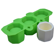 Load image into Gallery viewer, Polygonal cement flowerpot epoxy mold
