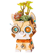 Load image into Gallery viewer, Hand-assembled model succulent flowerpots
