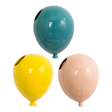 Load image into Gallery viewer, Nordic Creative American Ceramic Balloon Wall Hanging Flower Pot Room Wall Hanging Flower Vase Home Wall Decoration
