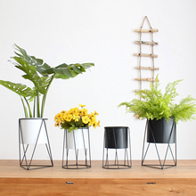 Load image into Gallery viewer, North Flower Pot Iron Flower Stand Green Radish Office Living Room Home
