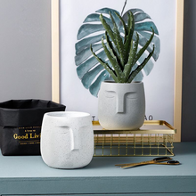 Load image into Gallery viewer, Cement flower pot
