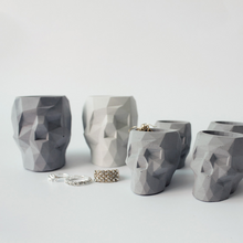 Load image into Gallery viewer, Creative geometric cement flower pot
