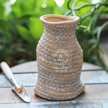 Load image into Gallery viewer, Woven pocket pottery flower pot
