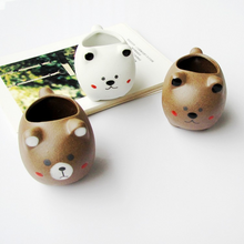 Load image into Gallery viewer, Cartoon bear flower pot
