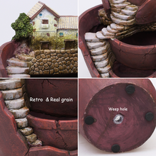 Load image into Gallery viewer, Creative Pastoral Succulents Multi-layer Resin Flower Pot
