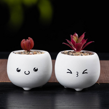 Load image into Gallery viewer, Ceramic Succulent Mini Flower Pot Set
