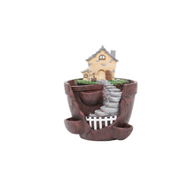 Load image into Gallery viewer, Potted Balcony Gardening Landscape Desktop Flower Pot
