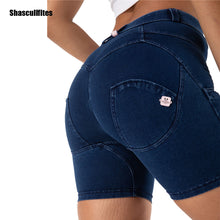 Load image into Gallery viewer, Shascullfites Melody Thigh Highs Gym Shorts Women Athletic Shorts Yoga Pants Short Length Active Sports Shorts For Girls
