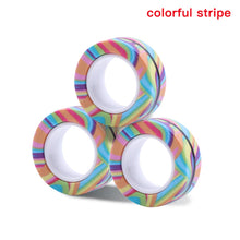 Load image into Gallery viewer, Anti-Stress Magnetic Rings Fidget Unzip Toy Magic RingTools
