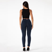 Load image into Gallery viewer, Dark Blue Waterproof Vintage Stretch Cotton Women Sweatpants
