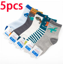 Load image into Gallery viewer, Boy Socks Big, Medium And Small Children's Socks Dinosaur
