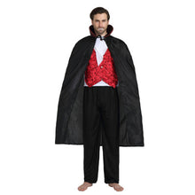 Load image into Gallery viewer, Halloween vampire show costume
