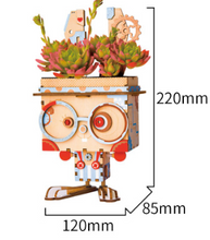 Load image into Gallery viewer, Hand-assembled model succulent flowerpots
