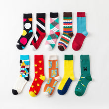 Load image into Gallery viewer, British wind men's and women's cotton socks
