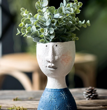 Load image into Gallery viewer, Portrait sculpture flower pot

