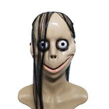 Load image into Gallery viewer, New Halloween Horror Long Hair MOMO Mask
